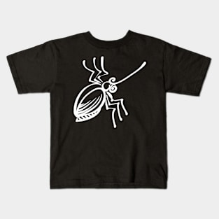 White bug 01 Kids T-Shirt